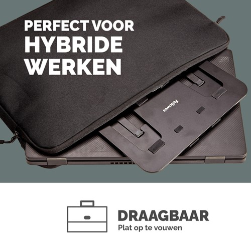 Laptopstandaard Fellowes Alumia zwart-3
