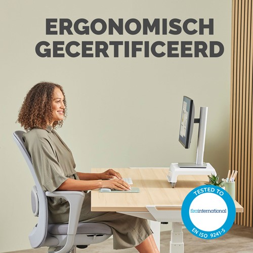 Muismat met polssteun Fellowes Breyta saliegroen-4