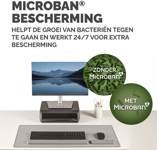 Polssteun Fellowes Breyta palm grijs-2