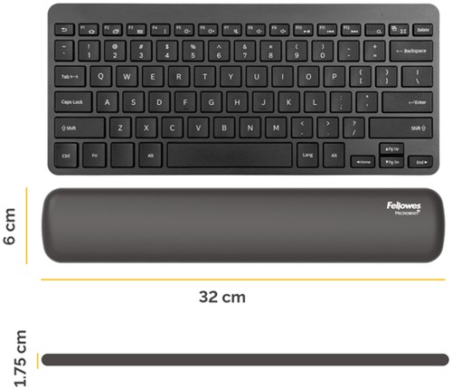 Polssteun Fellowes Breyta compact zwart-2
