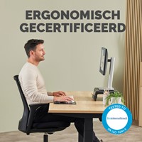 Muismat met polssteun Fellowes Breyta zwart-4