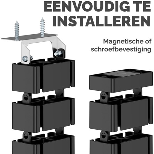 Kabelslang Fellowes zwart-2