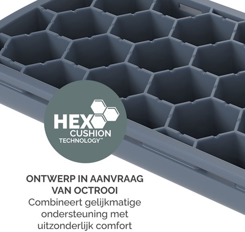 Muismat met polssteun Fellowes Breyta blauw-3