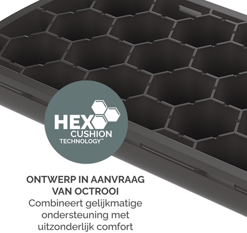 Muismat met polssteun Fellowes Breyta XL zwart-3