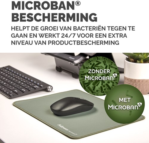 Muismat Fellowes Breyta XL saliegroen-1