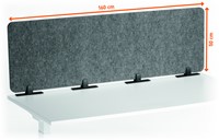 Bureauscherm Durable EFFECT 160-3