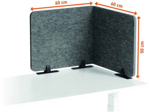 Bureauscherm Durable EFFECT 120-1