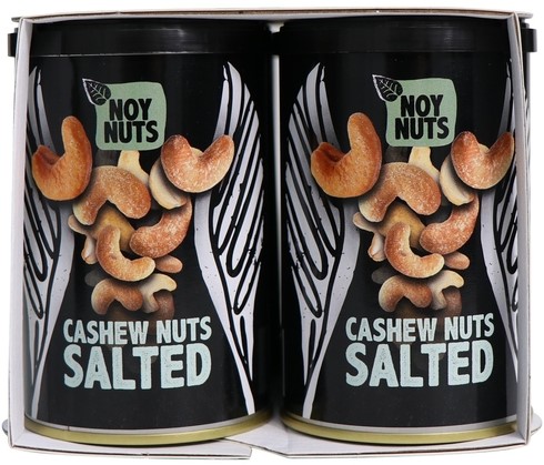 Cashewnoten NoyNuts Salted blik 150g-3