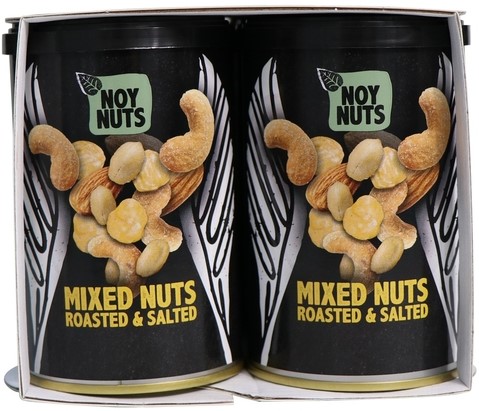Noten NoyNuts Roasted & Salted blik 150g-3