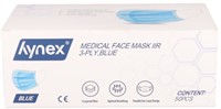 Mondmasker Hynex IIR 3-laags blauw 50 stuks-2