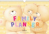 Familiekalender 2027 Forever Friends A4 internationaal