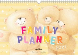 Familiekalender 2027 Forever Friends A4 internationaal