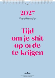 Weekkalender 2027 &C 165x230mm nederlands