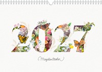 Familiekalender 2027 Marjolein Bastin A4 nederlands
