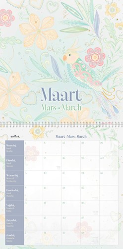 Maandkalender 2027 Turnowsky 290x290mm internationaal-3