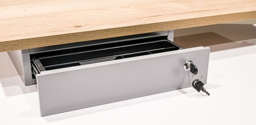 Persoonlijke lade Euroseats 295x390x90mm grijs-1