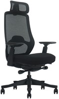 Bureaustoel Euroseats Ferrara zwart