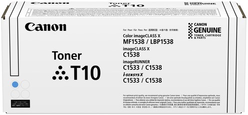 Tonercartridge Canon T10 blauw
