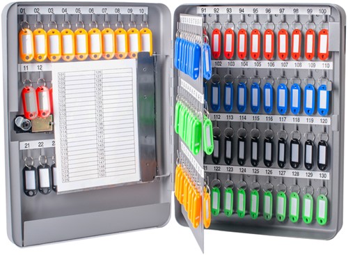 Sleutelkast Pavo basic met cijferslot 130 haken 370x280x80mm-2