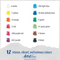 Aquarelpotlood Staedtler Mars Lumograph set à 12 kleuren-2