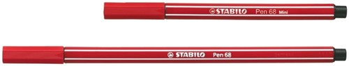 Viltstift STABILO Pen 68 Animal Vibes mini medium assorti blister à 8 stuks-2