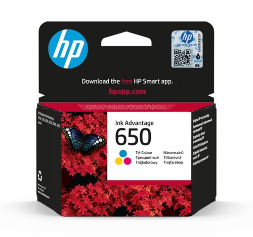 Inktcartridge HP CZ102A 650  3 kleuren