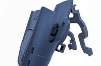 Veiligheidsmes Martor Secunorm 610 XDR trapezium 18mm met holster zilver-3