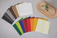 Dinerservet Tork Linstyle Premium 1/4 vouw 1-laags 390x390mm 50 vel bordeaux 478885-3