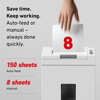 Papiervernietiger IDEAL Shredcat 8291 Autofeed snippers 4x10mm-3