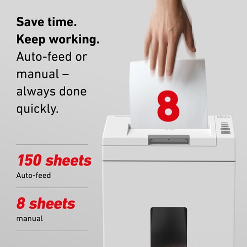 Papiervernietiger IDEAL Shredcat 8291 Autofeed snippers 4x10mm-3