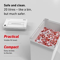 Papiervernietiger IDEAL Shredcat 8100 snippers 5x30mm-4