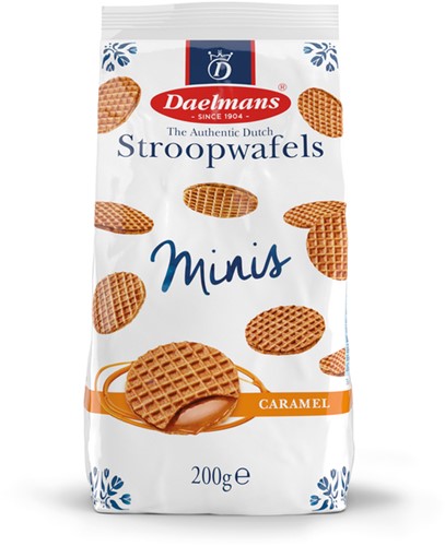 Stroopwafel Daelmans mini blokzak 200 gram-2