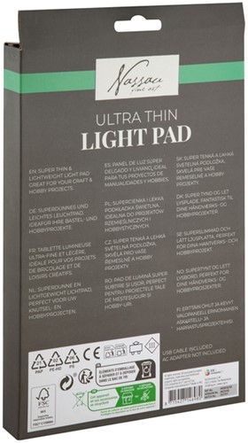 Lichtbord Nassau  Art Sensations led A5 23X15cm-2