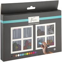 Krijt en raammarkers Nassau set à 12 kleuren