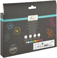 Krijt en raammarkers Nassau set à 12 kleuren-3