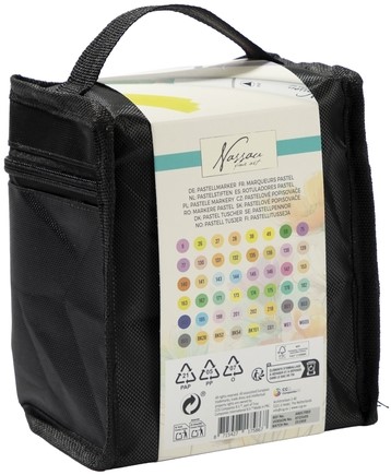 Pastelmarkers Nassau set à 48 kleuren-2