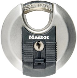 Hangslot MasterLock Excell® gelamineerd grijs