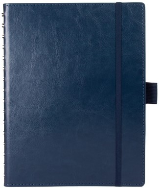 Notitieboek Multo Hannibal A5 blauw kunstleder