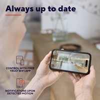 Beveiligingscamera Trust IPCAM-2700 binnenshuis Wi-Fi wit-3