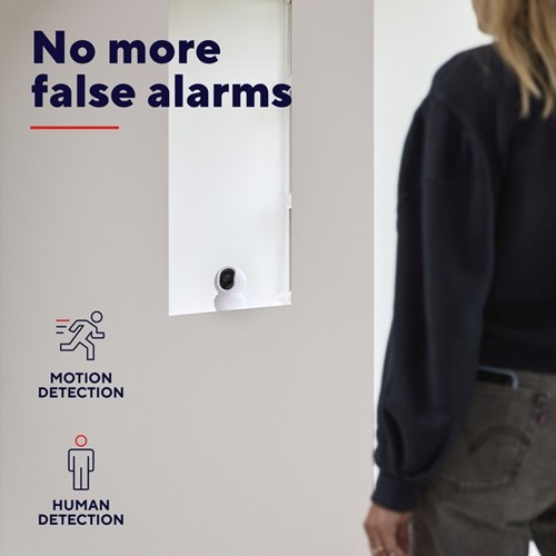 Beveiligingscamera Trust IPCAM-2800 binnenshuis Wi-Fi wit-2