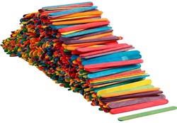 Constructiehoutjes Creativ Company hout set à 1000 stuks assorti