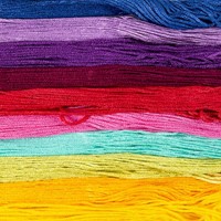 Borduurgaren Creativ Company 8mx1mm set à 10 kleuren-1