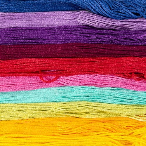 Borduurgaren Creativ Company 8mx1mm set à 10 kleuren-1