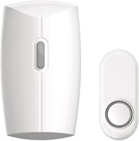 Stekkerdeurbelset KlikAanKlikUit ACDB-8000AC wit