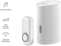 Draadloze deurbelset KlikAanKlikUit ACDB-9000AC wit-2