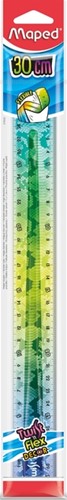 Liniaal Maped Twist 'n Flex Decor Animals 30cm display à 20 stuks assorti-1