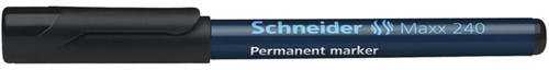 Permanent marker Schneider Maxx 240 rond 1-2mm zwart-3