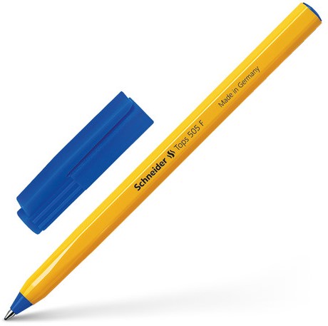 Balpen Schneider Tops 505 fijn blauw-1