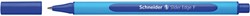 Balpen Schneider Slider Edge fijn blauw