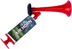 Luchttoeter met handpomp